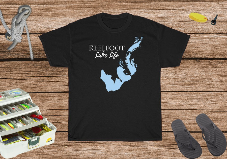 Reelfoot Lake Life Heavy Cotton Tee - Tennessee Lake
