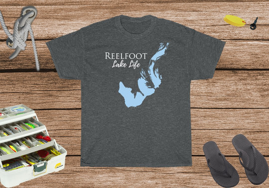 Reelfoot Lake Life Heavy Cotton Tee  - Tennessee Lake