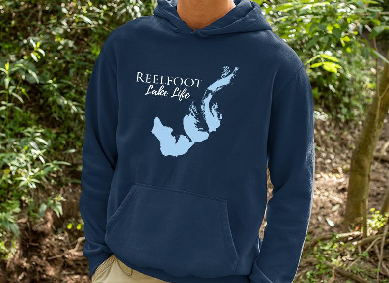 Reelfoot Lake Life Hoodie Sweatshirt - Tennessee Lake