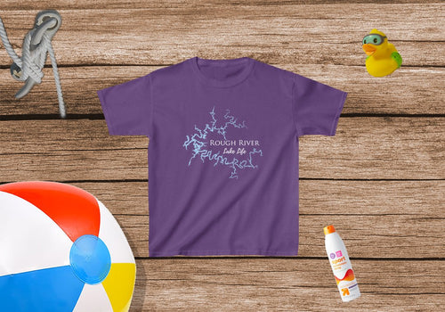 Rough River Lake Life - Kids Heavy Cotton Tee - Kentucky Lake
