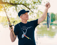 Great Sacandaga Heavy Cotton Tee - New York Lake
