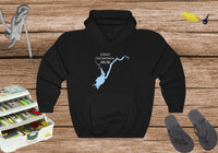 Sacandaga Lake Hoodie Sweatshirt - New York Lake
