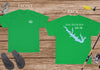 Sam Rayburn Lake Life - Cotton Short Sleeved - FRONT & BACK PRINTED - Short Sleeved Cotton Tee - Texas Lake
