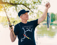 Shelbyville Lake Life Heavy Cotton Tee - Illinois Lake