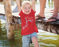 Shelbyville Lake Life - Kids Heavy Cotton Regular Fit Tee - Illinois Lake