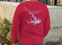 Smith Mountain Lake Life Unisex Cotton Jersey Long Sleeve Tee - Back Printed - Virginia Lake