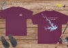 Smith Mountain Lake Heavy Cotton Tee - Front and Back Print - Virginia Lake
