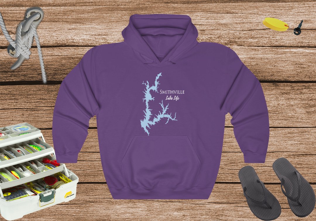 Smithville Lake Life Hoodie Sweatshirt - Missouri Lake