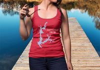 Smithville Lake Life Women's Ideal Racerback Tank - Missouri Lake