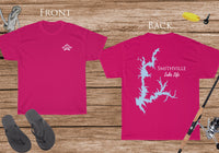 Smithville Lake Life - Cotton Short Sleeved - FRONT & BACK PRINTED - Short Sleeved Cotton Tee - Missouri Lake