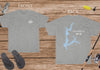 Smithville Lake Life - Cotton Short Sleeved - FRONT & BACK PRINTED - Short Sleeved Cotton Tee - Missouri Lake