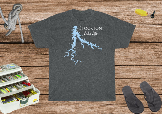 Stockton Lake Life Heavy Cotton Tee - Missouri Lake