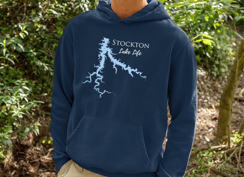 Stockton Lake Hoodie Sweatshirt - Missouri Lake