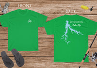 Stockton Lake Life - Cotton Short Sleeved - FRONT & BACK PRINTED - Short Sleeved Cotton Tee -  Missouri Lake