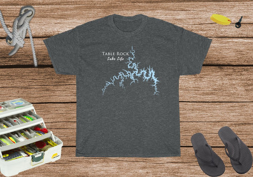 Table Rock Lake Life Heavy Cotton Tee - Missouri & Arkansas Lake