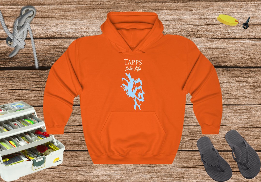 Tapps Lake Life Hoodie Sweatshirt - Washington Lake