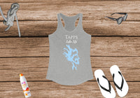 Tapps Lake Life Women's Ideal Racerback Tank -  Washington Lake
