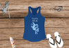 Tapps Lake Life Women's Ideal Racerback Tank -  Washington Lake