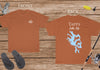 Tapps Lake Life - Cotton Short Sleeved - FRONT & BACK PRINTED - Short Sleeved Cotton Tee -  Washington Lake