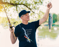 Toledo Bend Lake Life Heavy Cotton Tee - Texas and Louisiana Lake