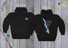 Toledo Bend Lake Life Hoodie - BACK PRINTED - Sweatshirt - Texas Lake