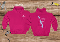 Toledo Bend Lake Life Hoodie - BACK PRINTED - Sweatshirt - Texas Lake