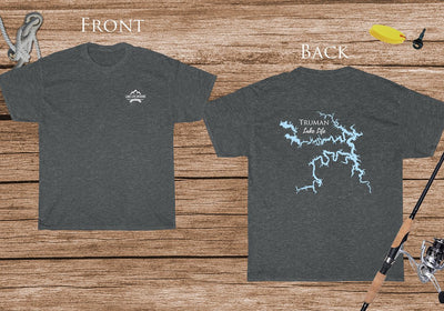 Truman Lake Life - Cotton Short Sleeved - FRONT & BACK PRINTED - Short Sleeved Cotton Tee - Missouri Lake