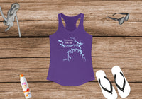 Truman Lake Life Women's Ideal Racerback Tank - Missouri Lake