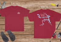 Truman Lake Life - Cotton Short Sleeved - FRONT & BACK PRINTED - Short Sleeved Cotton Tee - Missouri Lake