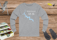 Wateree Lake Life Unisex Cotton Jersey Long Sleeve Tee - South Carolina Lake