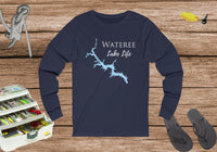 Wateree Lake Life Unisex Cotton Jersey Long Sleeve Tee - South Carolina Lake