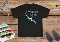 Wateree Lake Life Heavy Cotton Tee - South Carolina Lake