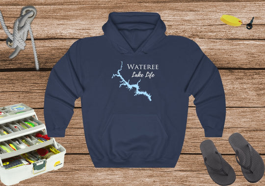 Lake Wateree Life Hoodie Sweatshirt - South Carolina Lake