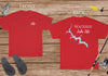 Wateree Lake Life - Cotton Short Sleeved - FRONT & BACK PRINTED - Short Sleeved Cotton Tee - South Carolina Lake
