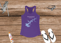 Lake Wedowee Alabama - Women's Ideal Racerback Tank - Alabama Lake