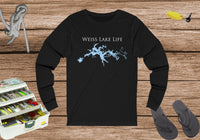 Weiss Lake Life Unisex Cotton Jersey Long Sleeve Tee - Alabama  Lake