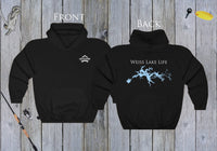 Weiss Lake Life Hoodie - BACK PRINTED - Sweatshirt - Alabama Lake