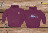 Weiss Lake Life Hoodie - BACK PRINTED - Sweatshirt - Alabama Lake