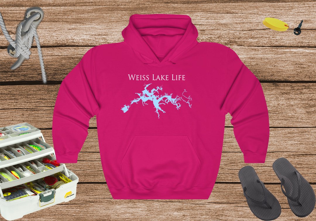 Weiss Life Hoodie Sweatshirt - Alabama Georgia Lake