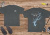 Load image into Gallery viewer, West Point Lake Life - Cotton Short Sleeved - FRONT &amp; BACK PRINTED - Short Sleeved Cotton Tee - Georgia Lake
