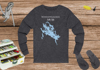 Winnipesaukee Lake Life Unisex Cotton Jersey Long Sleeve Tee - New Hampshire Lake