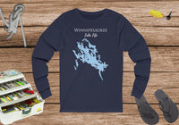 Winnipesaukee Lake Life Unisex Cotton Jersey Long Sleeve Tee - New Hampshire Lake