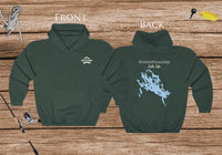 Winnipesaukee - Front and Back - Unisex Heavy Blend Hooded Sweatshirt - New Hamphsire Lake