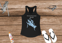 Winnipesaukee Lake Life Women's Ideal Racerback Tank - New Hampshire Lake
