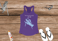 Winnipesaukee Lake Life Women's Ideal Racerback Tank - New Hampshire Lake