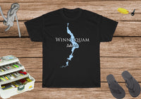 Winnisquam Lake Life Heavy Cotton Tee - New Hampshire Lake