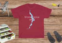 Winnisquam Lake Life Heavy Cotton Tee - New Hampshire Lake
