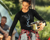 Wylie Lake Life Unisex Cotton Jersey Long Sleeve Tee - North Carolina and South Carolina Lake