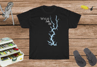 Lake Wylie Heavy Cotton Tee - North Carolina and South Carolina Lake