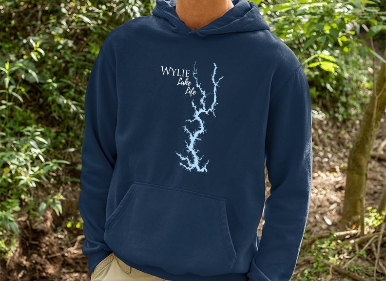 Wylie Lake Life Hoodie Sweatshirt - North Carolina South Carolina Lake